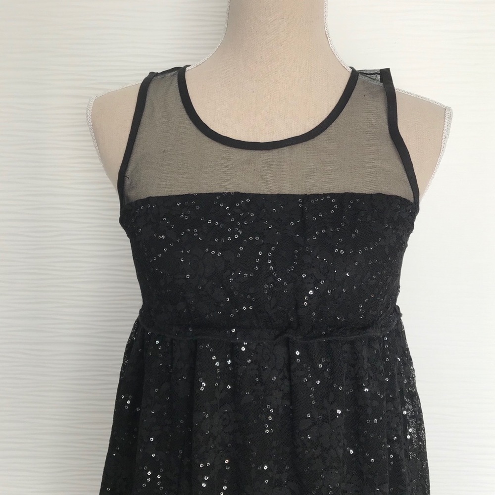 American Rag Black Lace Cocktail Dress Small
